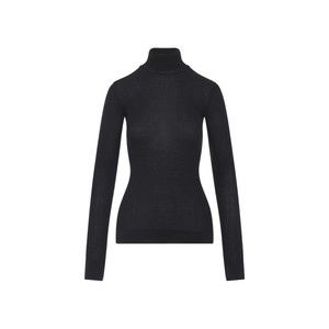 Lemaire Seamless Black Wool Top - NWT